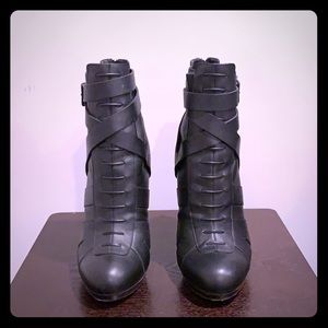 Authentic Christian Louboutin Lamu booties.